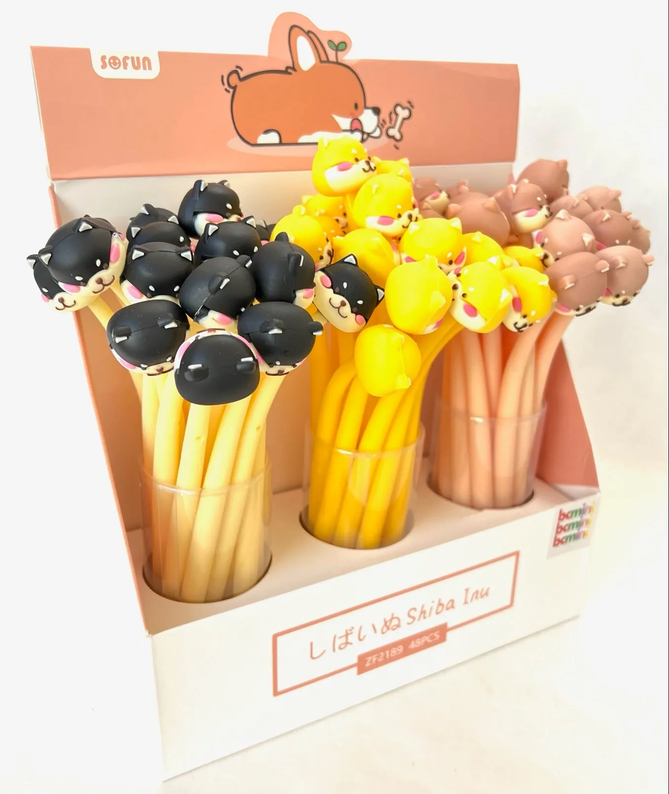224452 SHIBA INU PUPPY WIGGLE GEL PEN-35